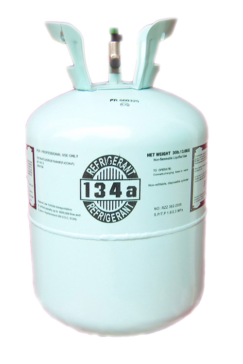 R134a réfrigérant - 13,6 kg Emballage réfrigérant r134a