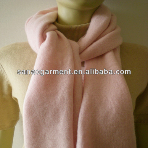 High quality and new style pink cashmere scarf