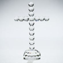 Crystal Glass Cross for Church Decoration