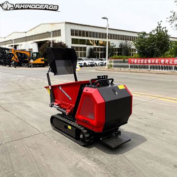 800kgs Tracked Hydraulic Mini Dumper Self Loading Construction Site Power crawler Barrow