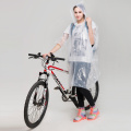 Unisex thiết kế PE chất liệu dùng một lần xe đạp mưa poncho