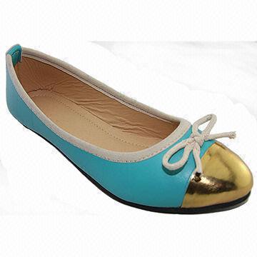 Women's shoes, made of PU leather, popular elements design