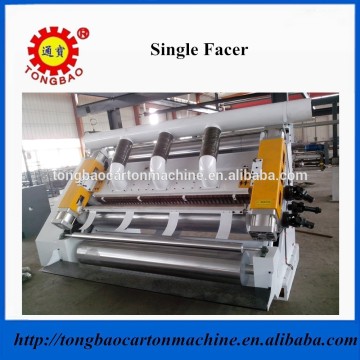 Fingerless type steam/electric heating cardboard corrugated single facer