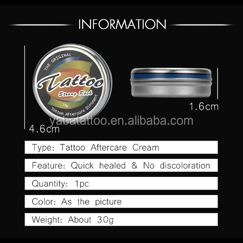 6pcs/box Tattoo Cream Aftercare  Tattoo Supplies Tattoo Healing Repair Cream Nursing Repair Skin Recovery