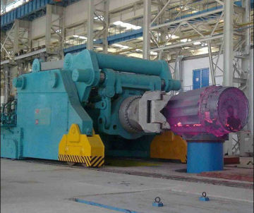 Full Hydraulic Driving Rail Bound Forging Manipulator 15 / 20 / 25 Ton Carrying Capacity