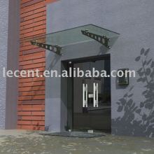 Glass Entrance Canopy Awning System Wall Mounted Hardware Fixings