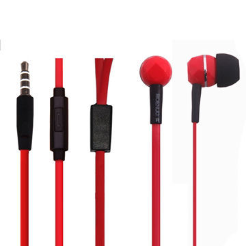 Wired earphones, 3.5mm plug noise cancelling headset for iPods with microphone