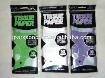 color tissue paper