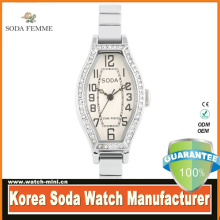 SODA brand OEM bangle watch for small wrist hand watch movement wholesale
