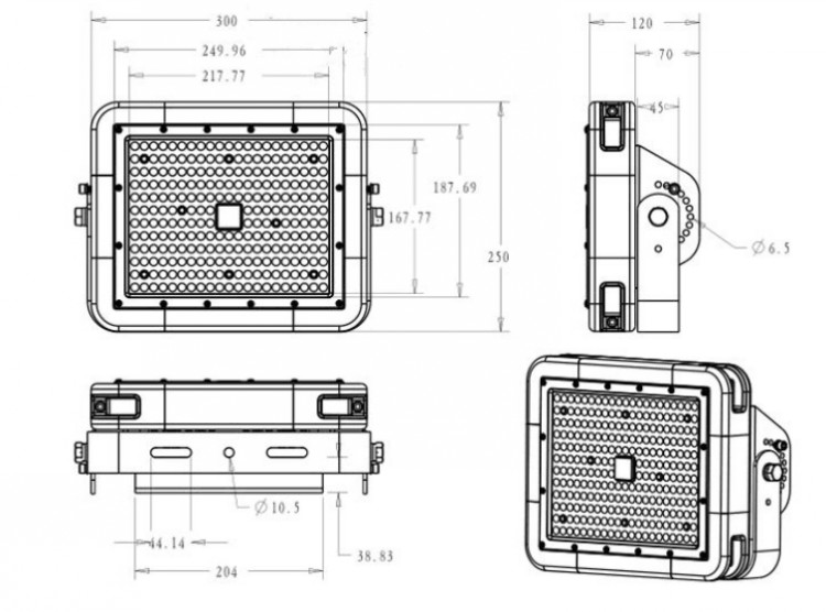 LED Linear Light 200W