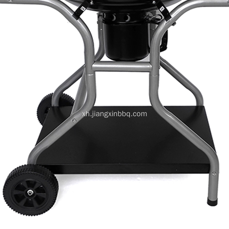 22.5 I-Inch Kettle Deuxeal Dearcoal Grill ngeTrolley