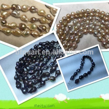 natural baroque large size freshwater pearl