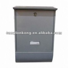 Wall-mounted mailbox, letter box, post box