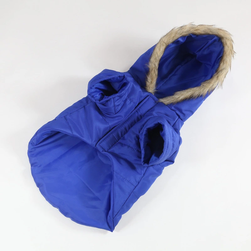 Pet Clothes Dog Clothes with Embroidered Dog Clothes Warm and Thick Pet Clothes