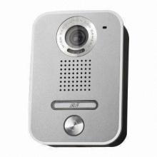 Video Door Phone Intercom for Outdoor Station, with CCD Camera and Aluminum Alloy Panel