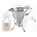 funnel stainless steel commercial funnel