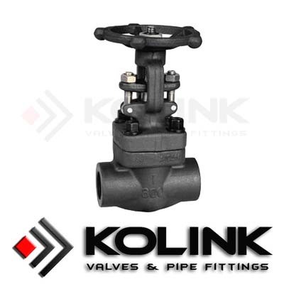 Ditempa baja Gate Valve (SW/Threaded End)