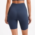 Yoga-Trainingsshorts mit hoher Taille