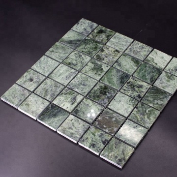 Indian green marble mosaic tiles