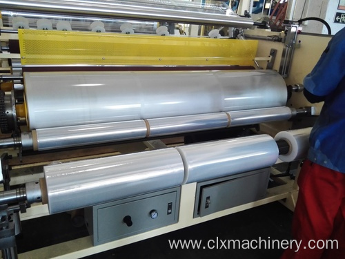 Plastic LLDPE Film Machinery High Speed Model