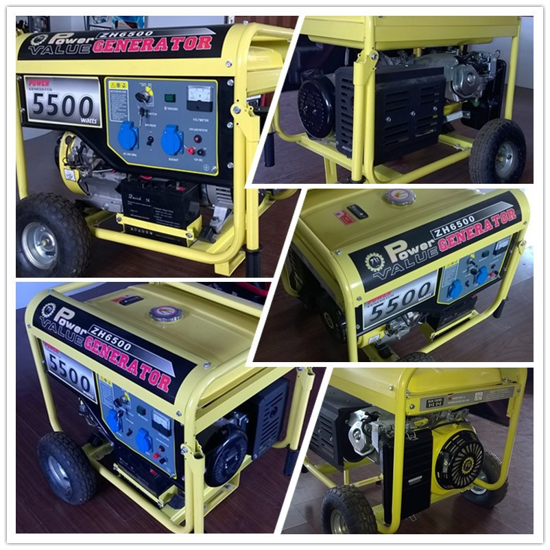 China 5KW Cheap Silent 220 volt Portable Generator