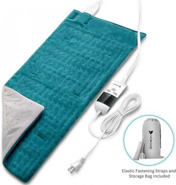 Heating Pad, China Electric Heating Pad for Pain Relief with 8 Temperature Settings, Moist Therapy Heating Pad with 6 timer