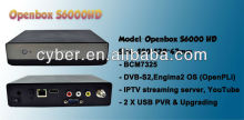 openbox s6000 hd support IPTV streaming server YouTube 3G modem