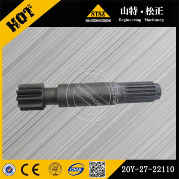 Shaft 20Y-27-22110 voor Komatsu PC100L-6