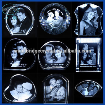 3d crystal laser engraving gifts