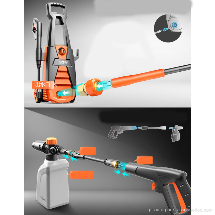 Máquina de lavagem automática de alta pressão para lavagem automática