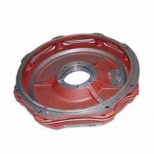 Rear end shield for railway traction motor