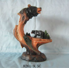 Polyresin bear animal figurine