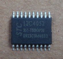 Stc Programing Microcontrollers 12c4052 - 35i - Tssop20