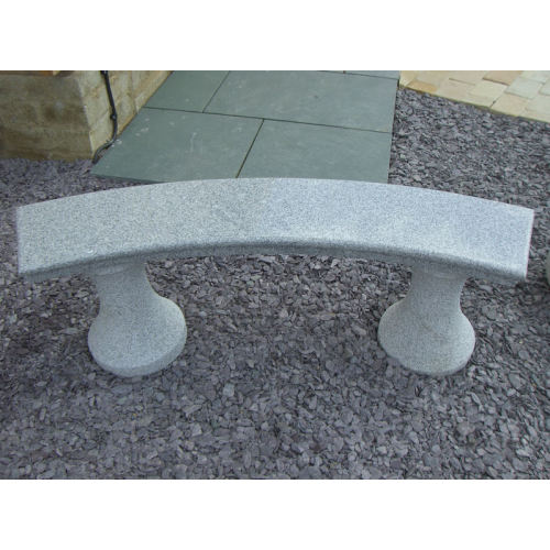 Outdoor Stone Carved Bench