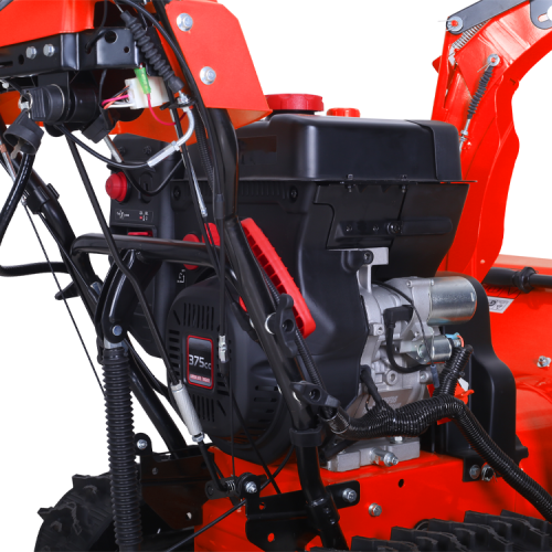 Roda Crawler 6KW dengan Blower Salji Bensin Ringan