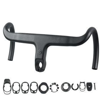 Road bike carbon fiber handlebar