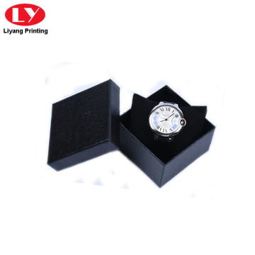 Black Color Watches Box With Pillow Insert