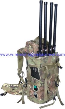 Signum Jammer Portable Manpack Jammer / Cell Phone Signal Blocking Device For Police Authorities Tg-manpack