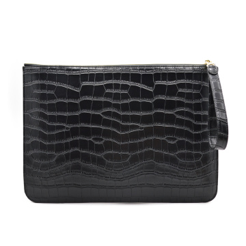 Female Clutches Handbag Large Black Evening Bag