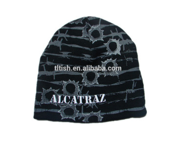 wholesales jacquard patterns winter knitted hat