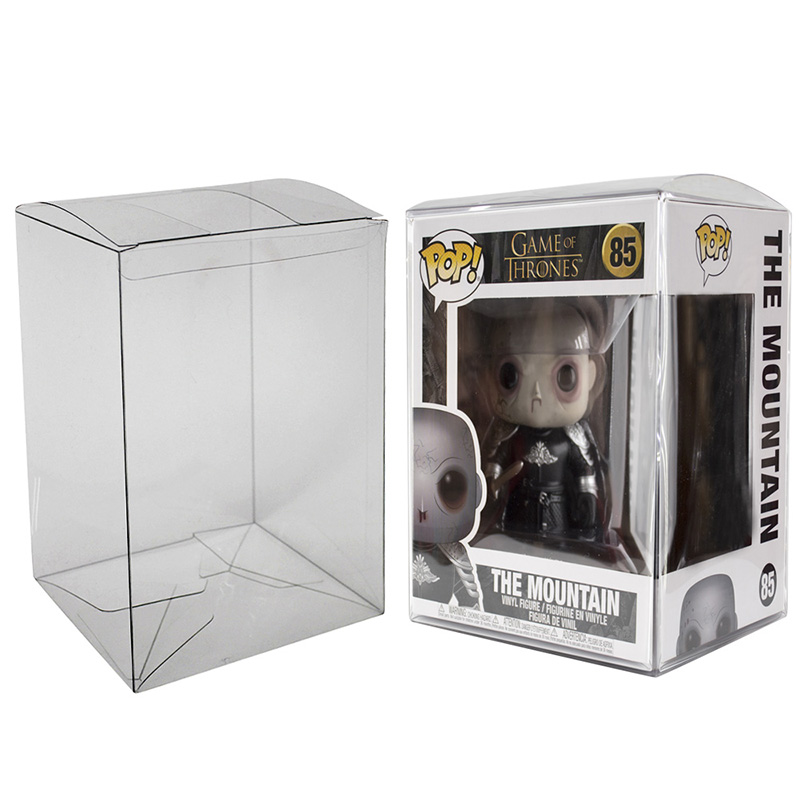 Wholesale Clear PET Plastic Game Funko Pop Vinyl 4" Box Protectors