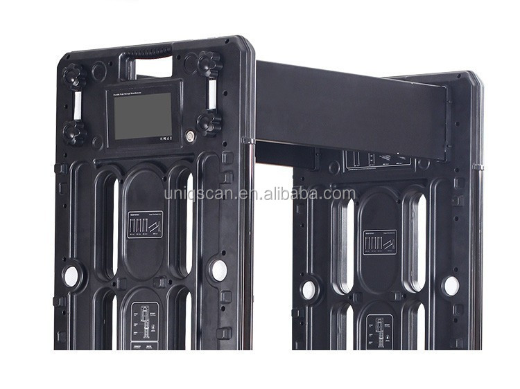 Waterproof Portable Arch Walk Through Metal Detector With 7 Inch Touch Screen