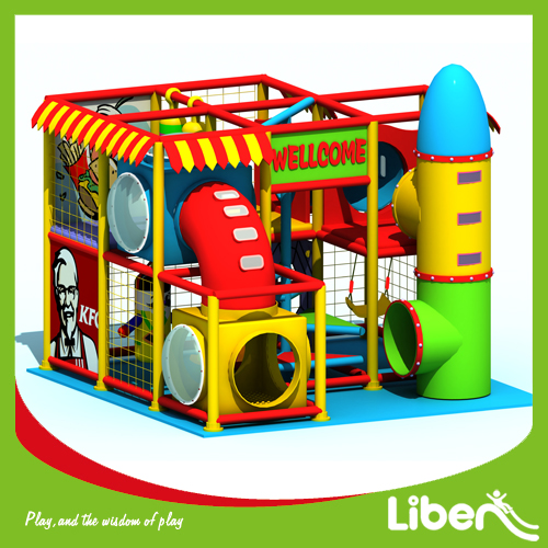 Preschool students indoor amusement playground