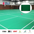 Tapis de sol de terrain de volley-ball de badminton de haute qualité pour sol sportif en pvc d&#39;intérieur professionnel