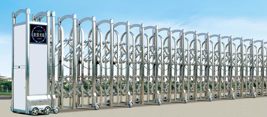 Electric retractable gate