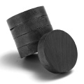 Aimant en ferrite rond fritté dur D20x5