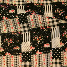 50S printed cotton poplin stretch poplin fabric for shirt cotton spandex garment fabric