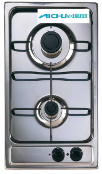 Glen Cheap Glass Gas Hobs 2 Burners Hotpoint