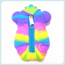 Silicone coin holder wallet