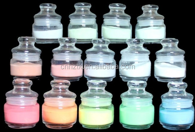 Glow in the dark powder photoluminescent pigment glowing pigment